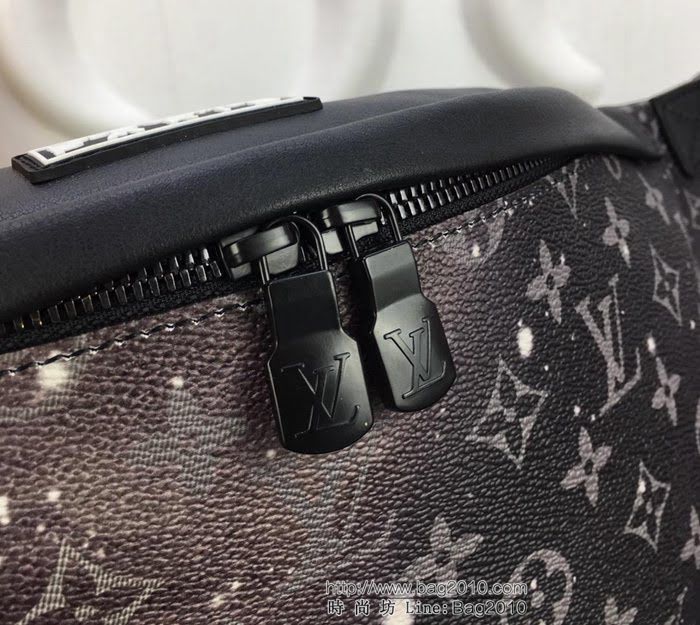 路易威登LV 頂級原單 M44444 經典Monogram花紋 浩瀚太空圖案 實用性Discovery腰包 亦可單肩背挎或斜挎  YDH2495